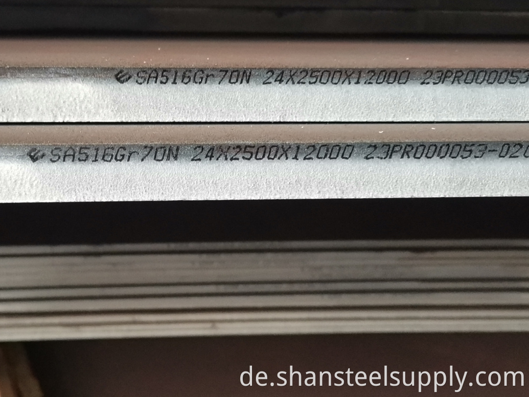 Vessel Steel Plate
